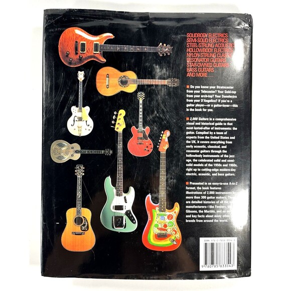 2,000 Guitars Hardcover By Tony Bacon "The Ultimate Collection" 2015 Hardback - Picture 2 of 11